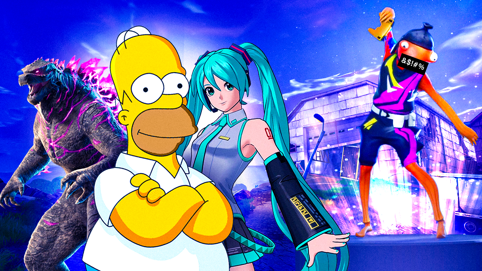 Fortnite Collabs Fishstick Angry