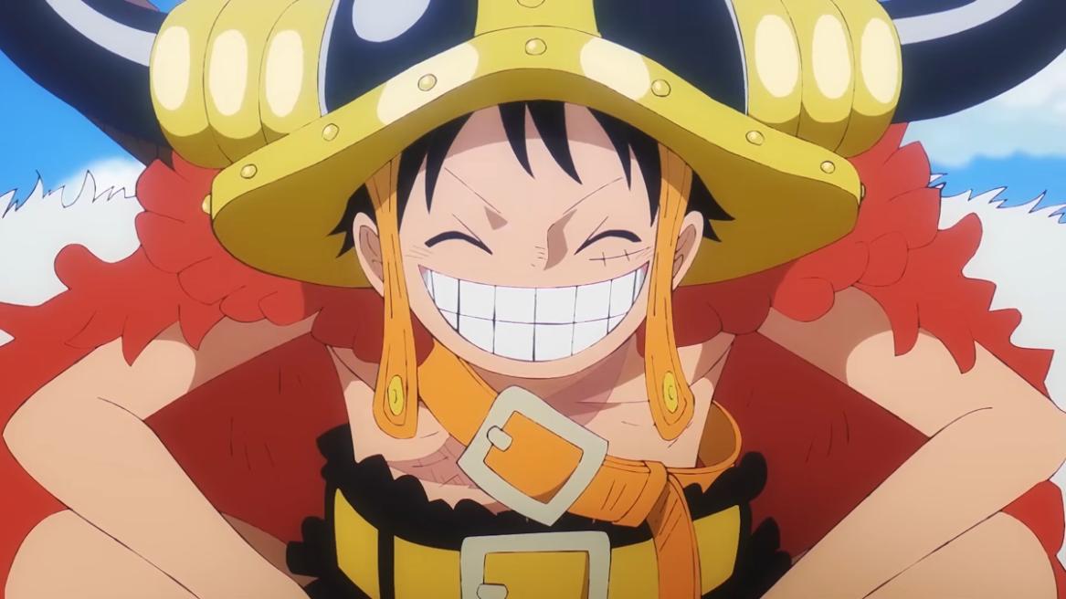 Luffy in Elbaf outfit