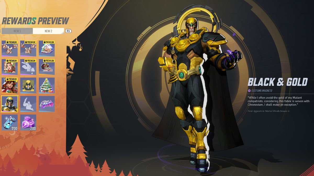 Marvel Rivals Gone Nutty for Gifts Magneto Skin