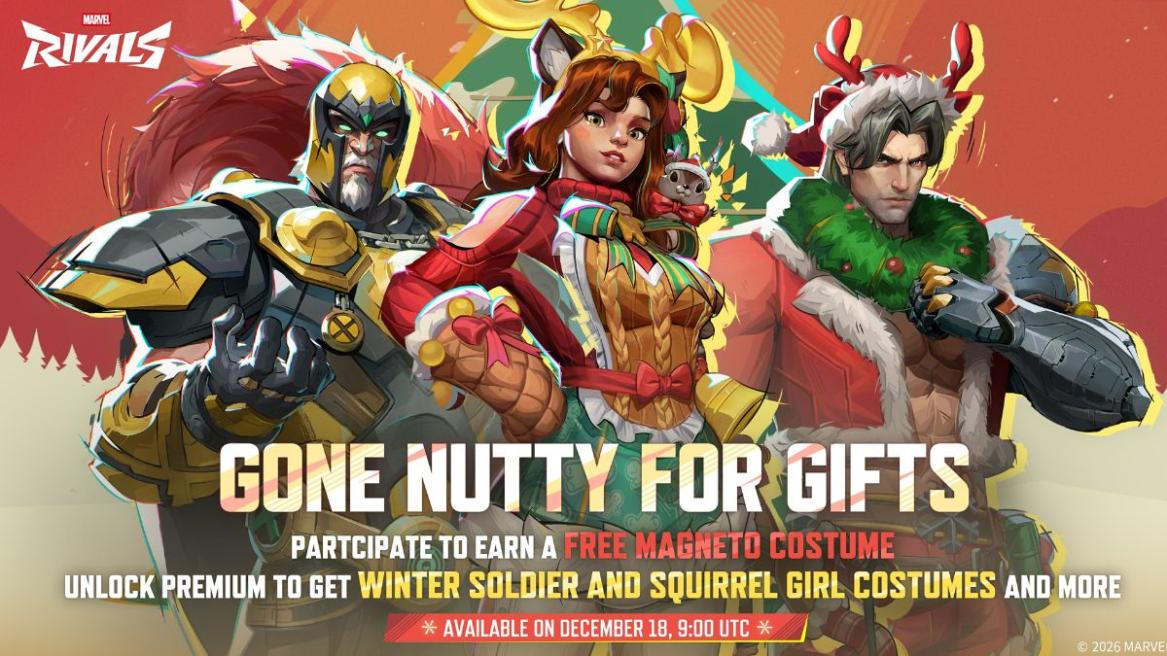 Marvel Rivals Gone Nutty for Gifts