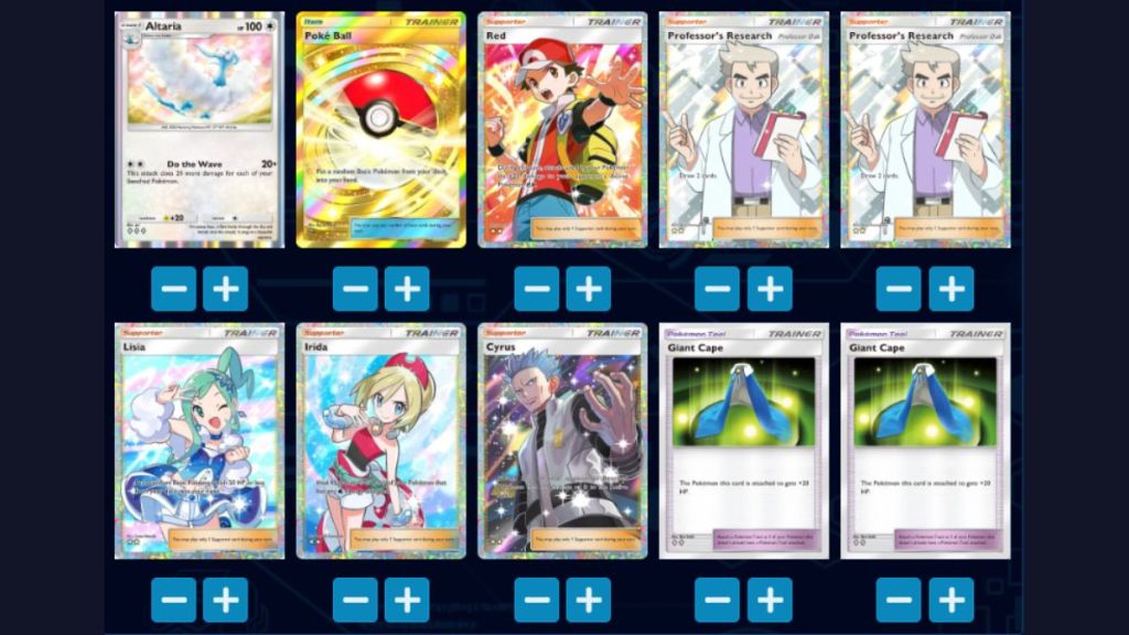 Mega Altaria EX Indeedee EX Deck