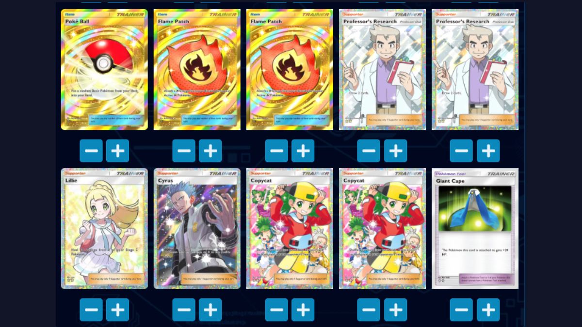 Mega Blaziken EX & Heatmor Deck