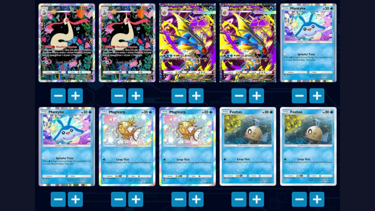 Mega Gyarados EX & Milotic Deck