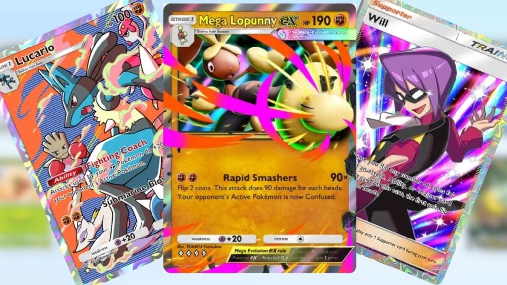 Mega Lopunny EX deck
