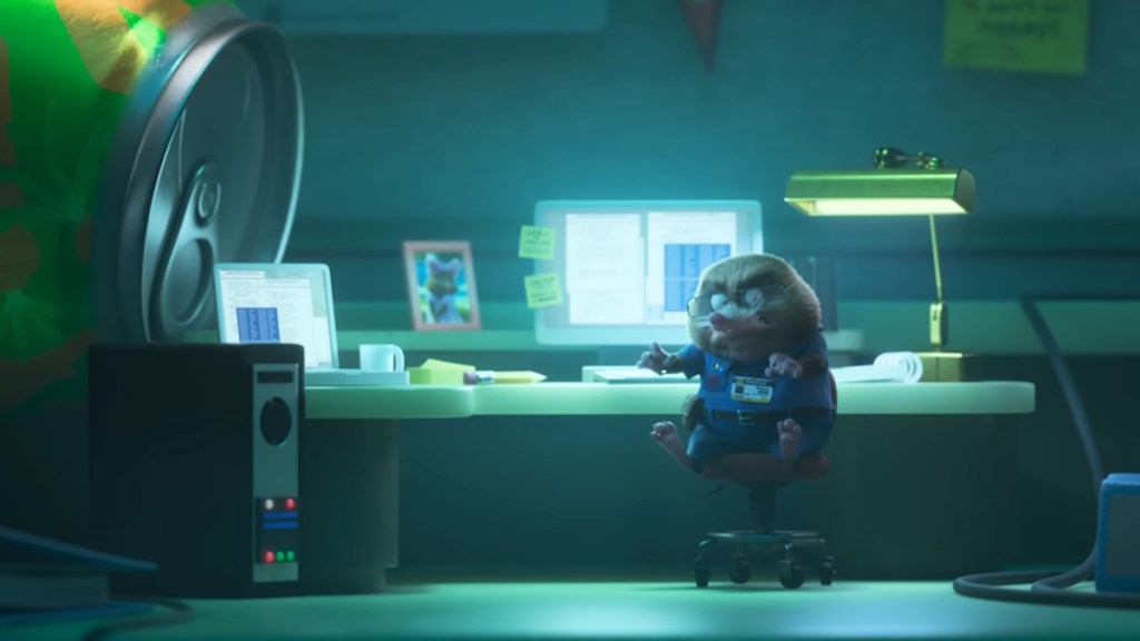 Mole in Zootopia 2