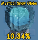 Mystical Snow Globe rainbow