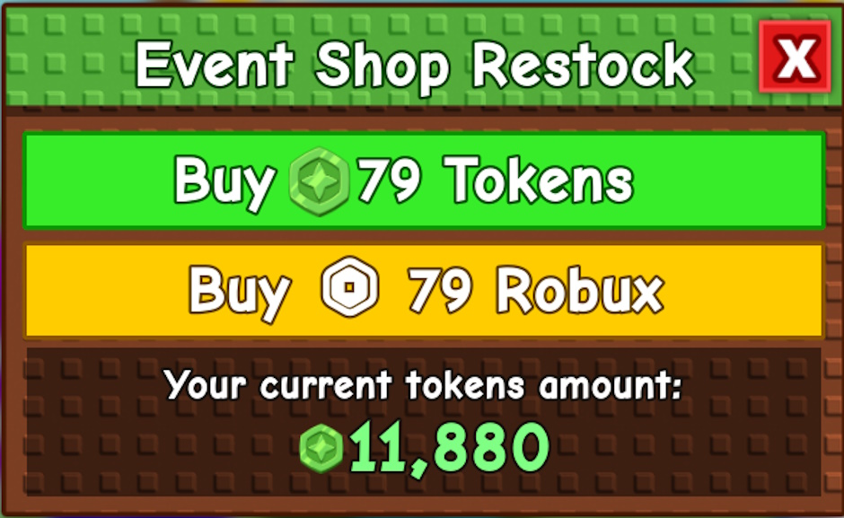 New Years Shop restock