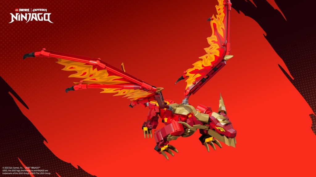 Ninjago Dragon enemy Fortnite LEGO