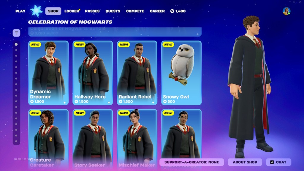 How to Get Harry Potter Skins in Fortnite