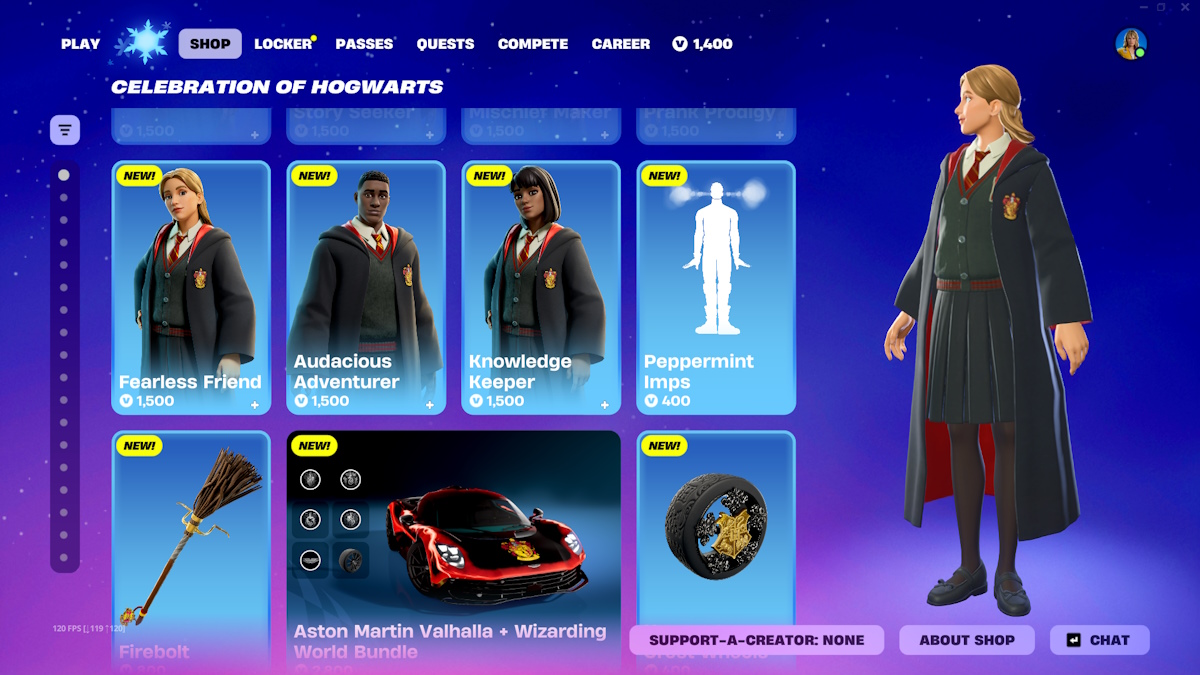 How to Get Harry Potter Skins in Fortnite