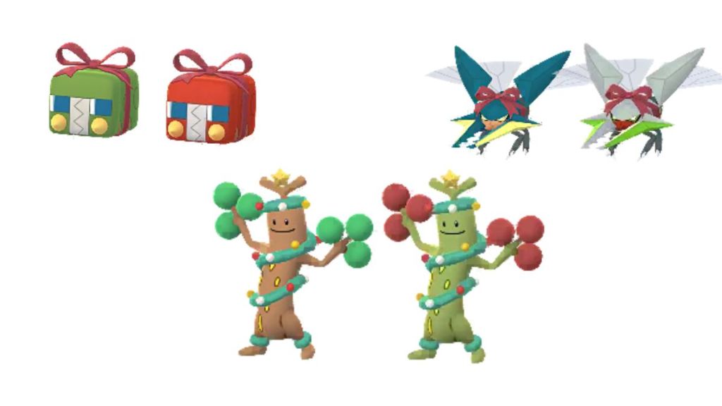 Pokemon GO Winter Holiday Part 1 New Pokemon and Shinies