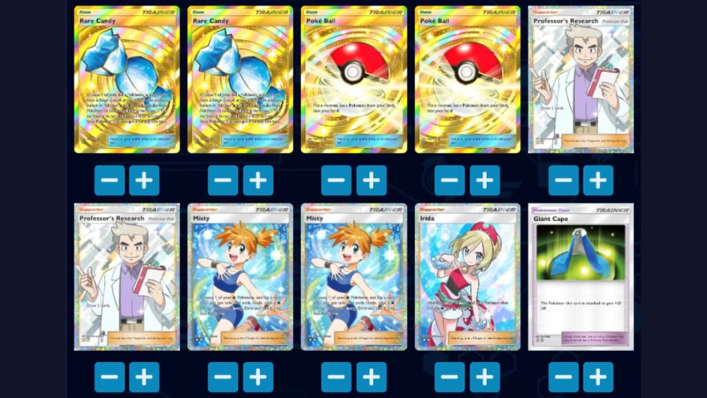 Pokemon TCG Pocket Mega Blastoise EX Deck