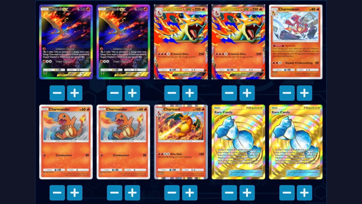 Mega Charizard Y EX Deck