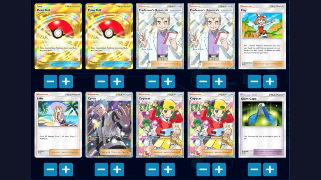 Pokemon TCG Pocket Mega Charizard Y EX Deck (3)