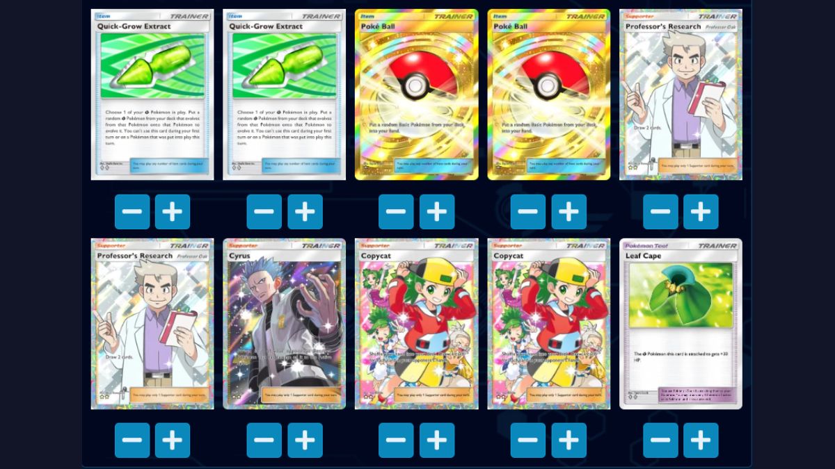 Pokemon TCG Pocket Mega Venusaur EX Deck