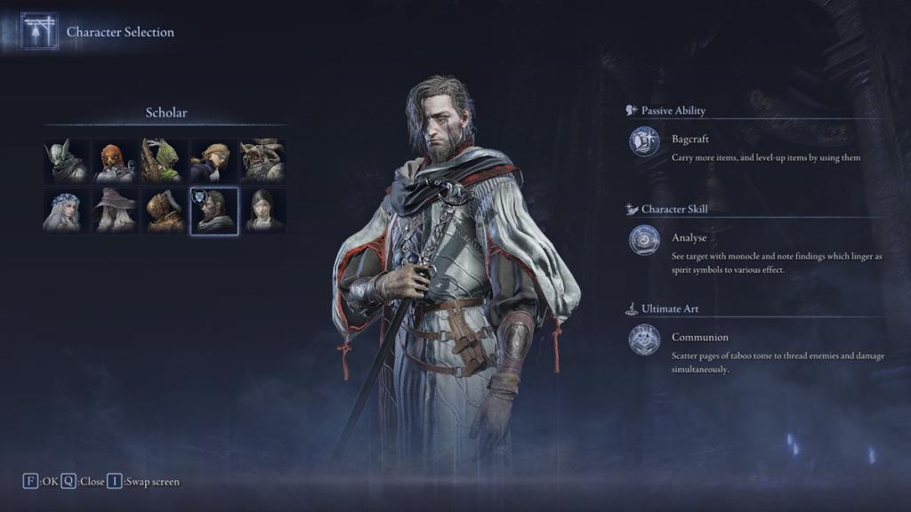 Scholar abilities Elden Ring Nightreign