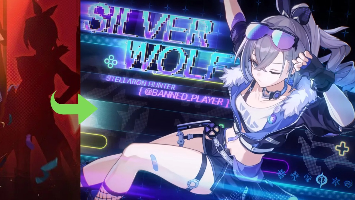 Silver Wolf silhouette in Panacadia teased drip marketing