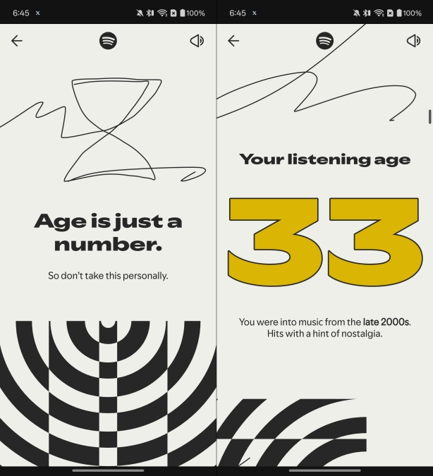 Spotify Wrapped 2025 Listening Age