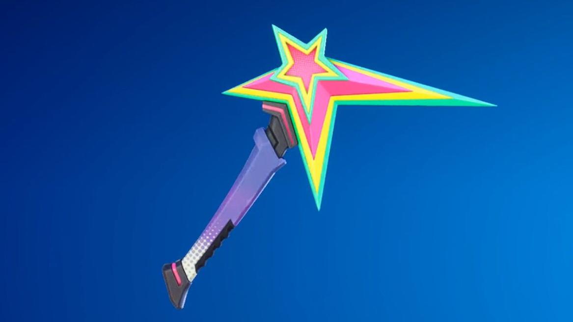 The free Starbrite Slasher Pickaxe in Fortnite
