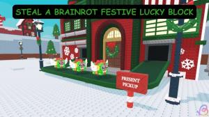 Steal a Brainrot Festive Lucky Block Chances and All Brainrots