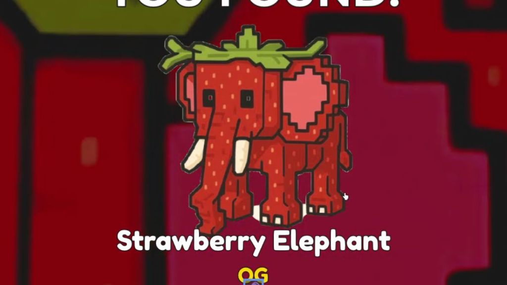 Strawberry Elephant