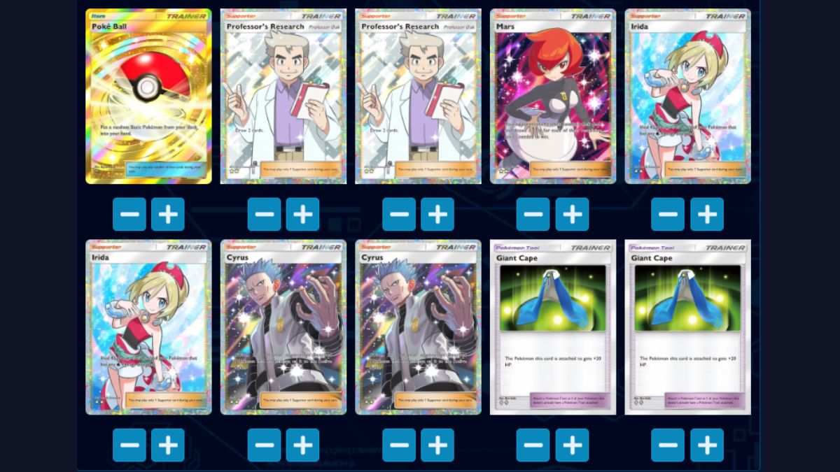 Suicune EX & Greninja EX Deck