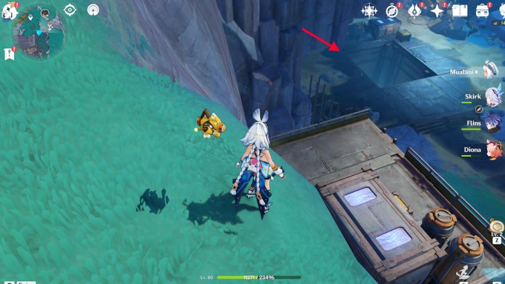 Super Heavy Landrover Mechanized Fortress cave entry point Genshin impact