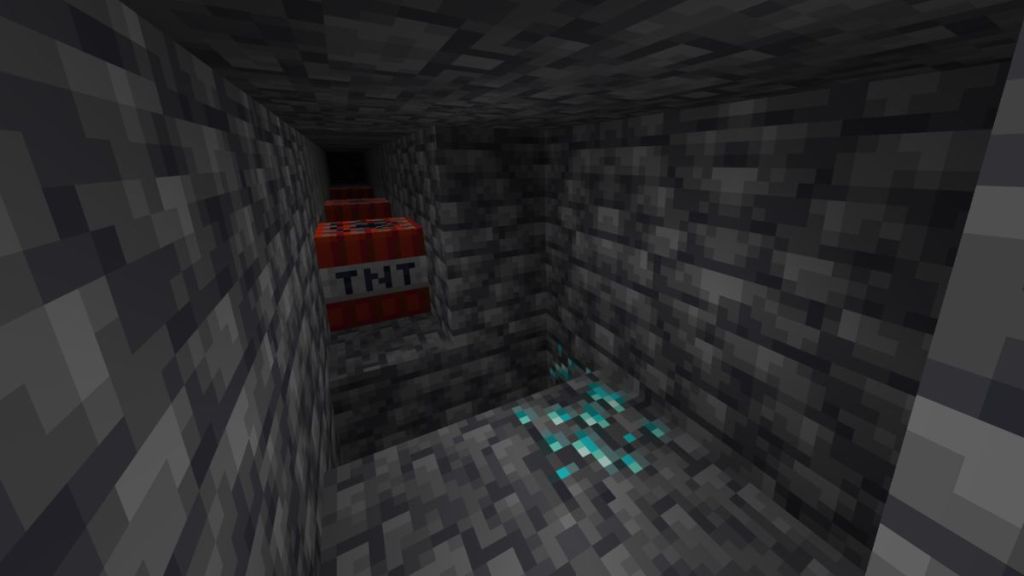 TNT  Bedrock Mining