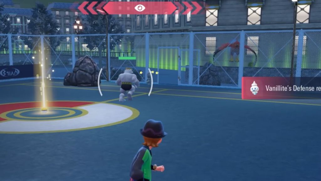 Talonflame Stuck on the Fence