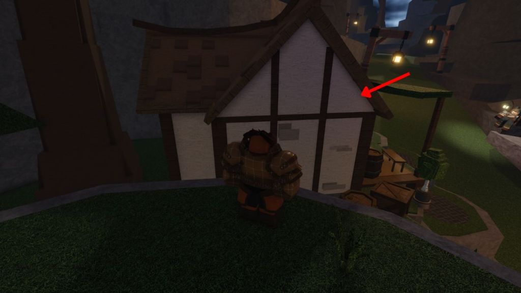 The Forge Entry to the hut of Lucky Block