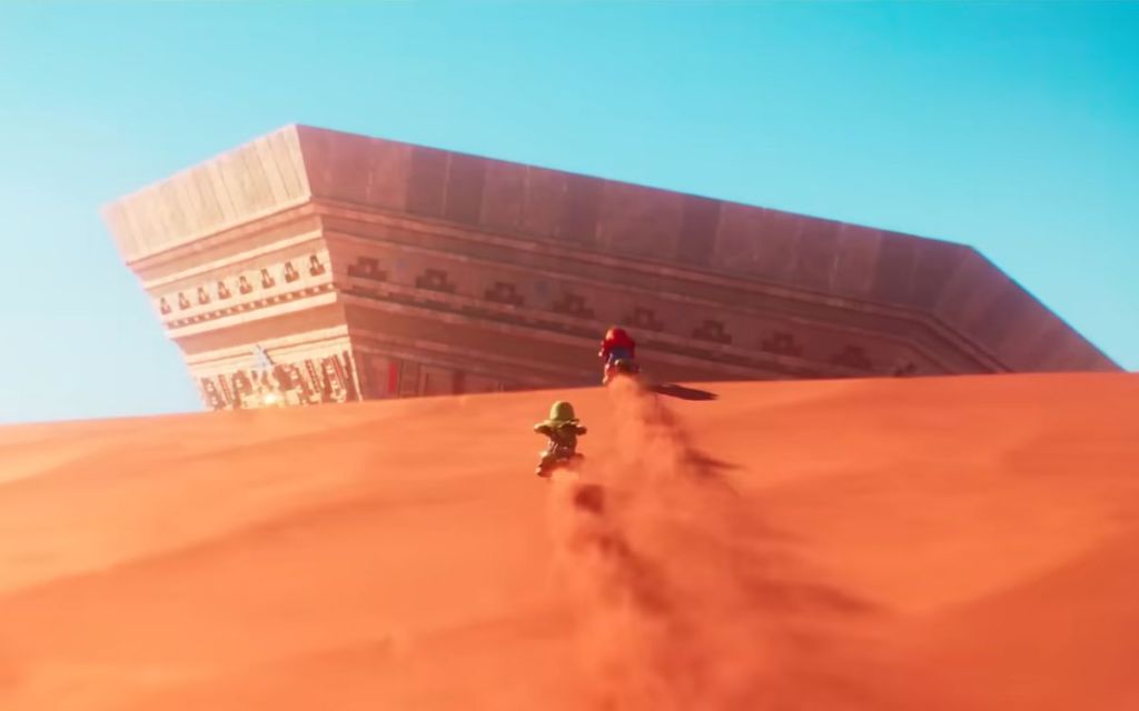 A Snippet from The Super Mario Galaxy trailer