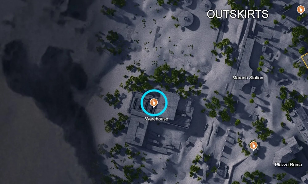 Warehouse music puzzle button