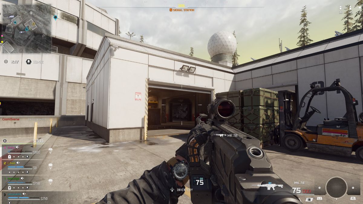 Warzone Signal Station Generator Building