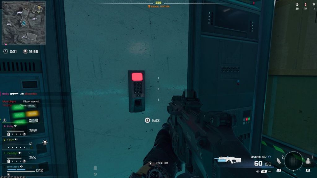 Warzone Signal Station Keypad