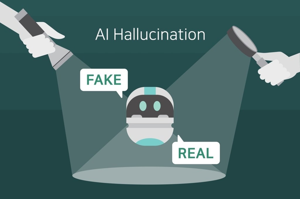 ai hallucination graphic illustration