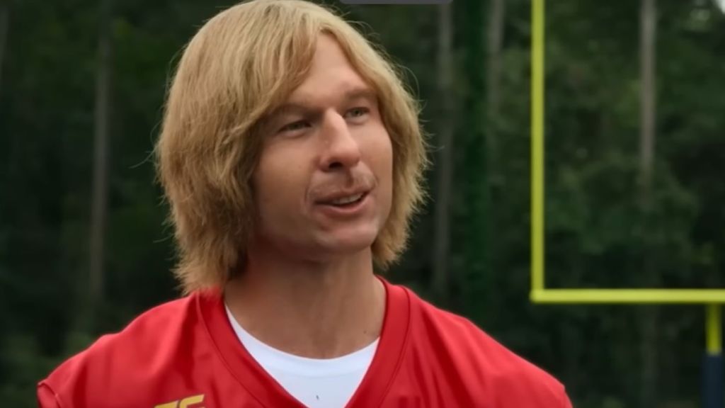 Glen Powell as Chad Powers in Chad Powers