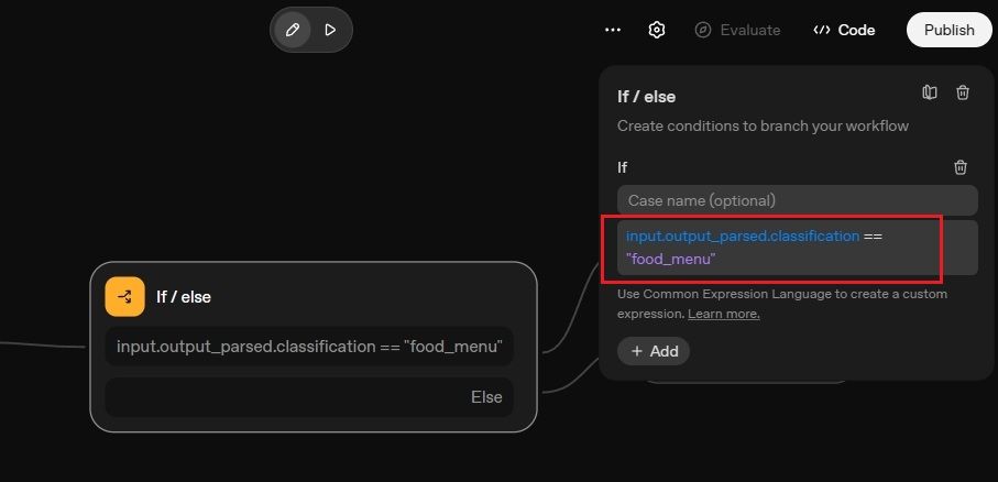 defining condition to trigger ai agent