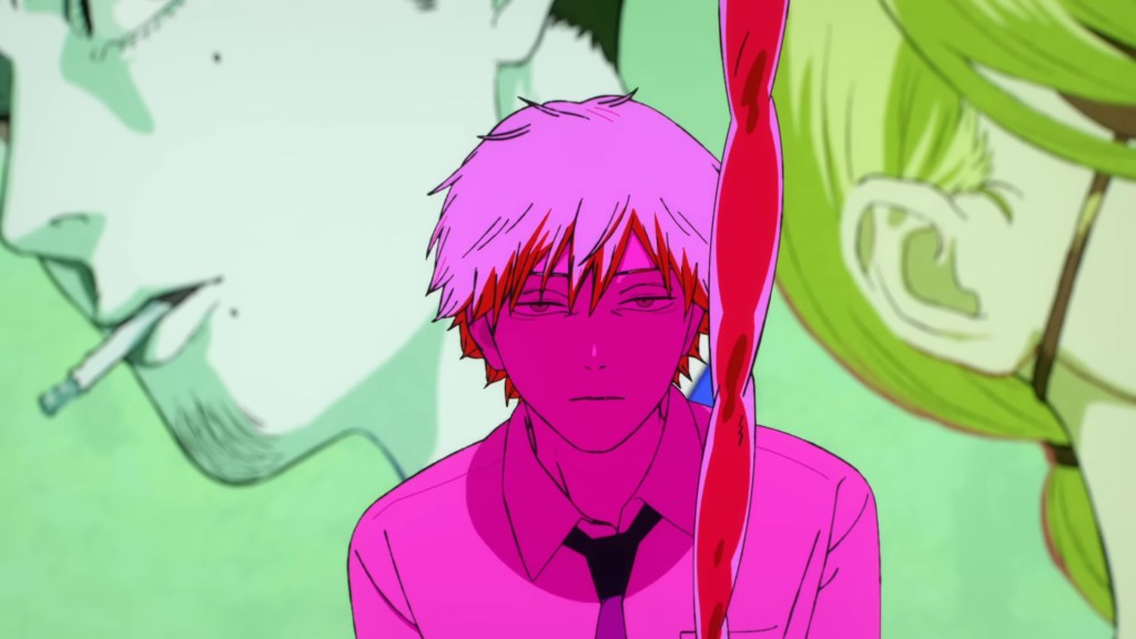 Denji in Chainsaw Man: Assassins Arc poster