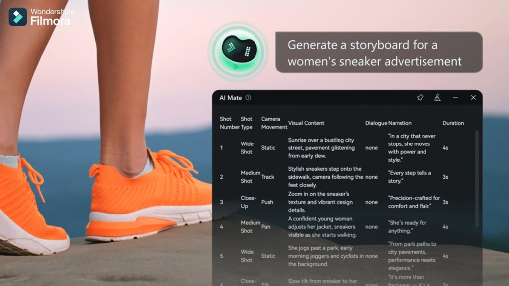 filmora ai mating feature
