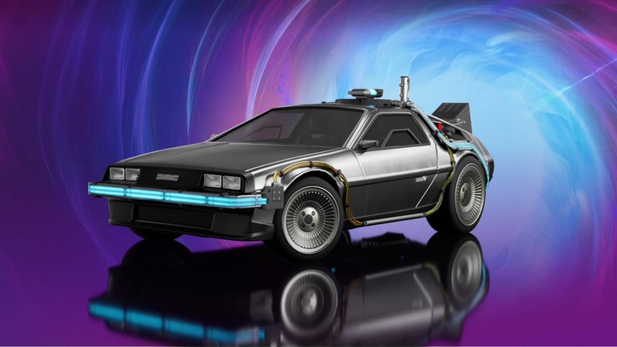 Fortnite Delorean Car