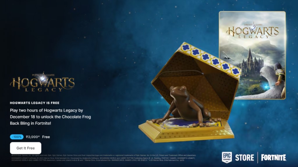 Fortnite Hogwarts Legacy EGS