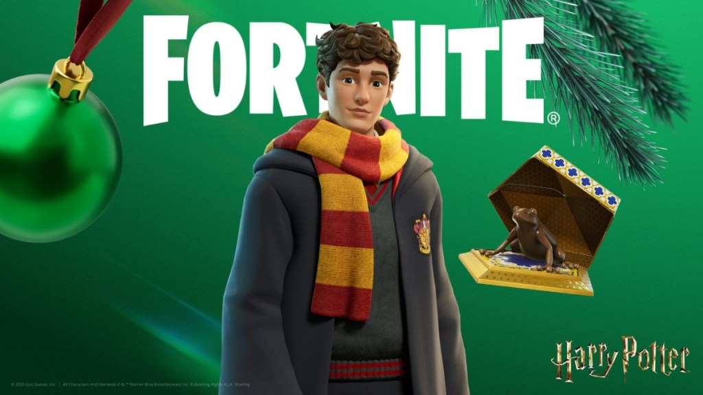 Fortnite Harry Potter Skin and Cosmetics
