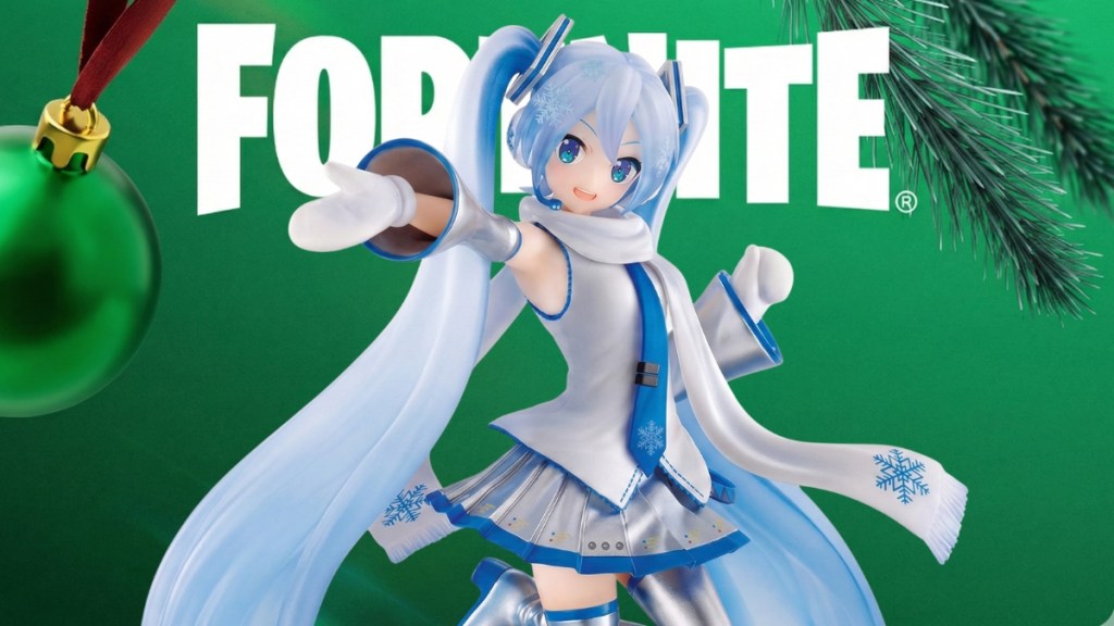 Fortnite Hatsune Miku Winter Skin
