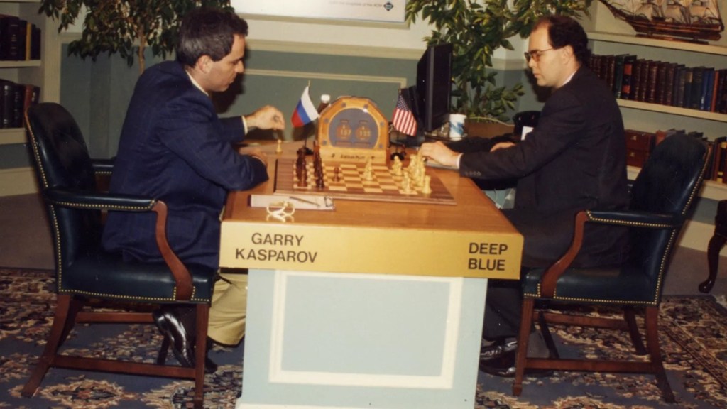 garry kasparov vs ibm deep blue in 1997