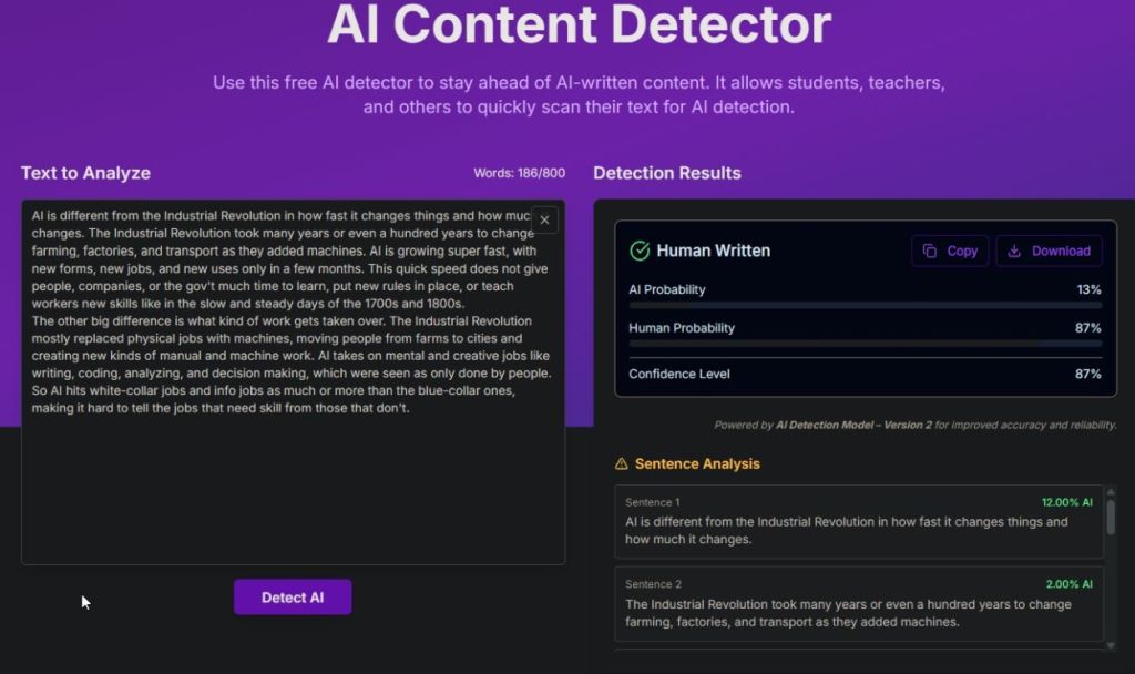 humanizer pro ai detector