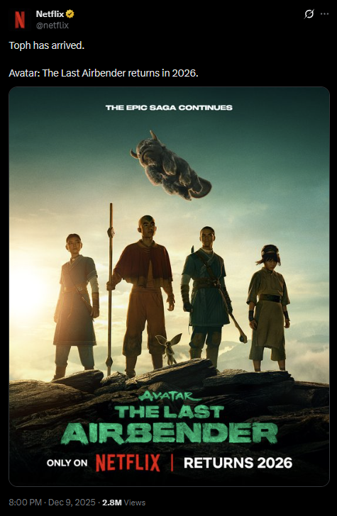 Netflix Shares First Look at Live-Action Toph in Avatar The Last Airbender Season 2 Poster