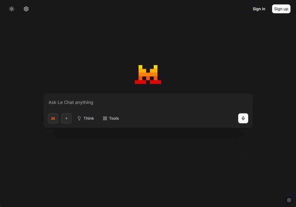 mistral large 3 chatbot