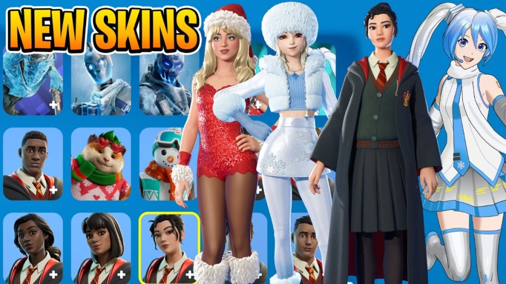 New Skins Fortnite Winterfest