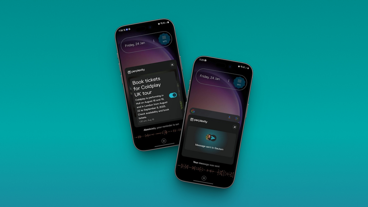 perplexity ai assistant running on android