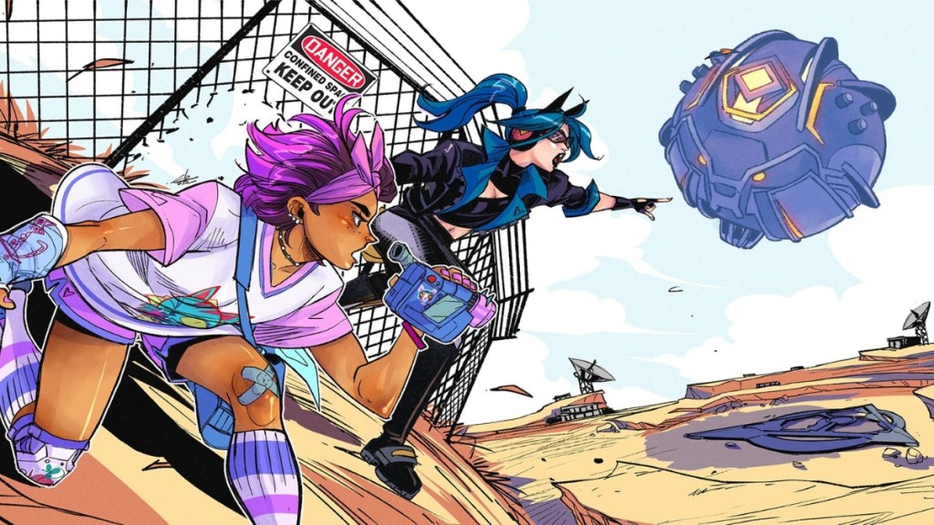 Hope looking at Queen's Cradle in Fortnite